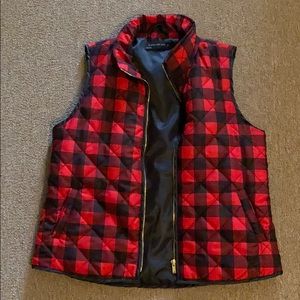 Plaid vest